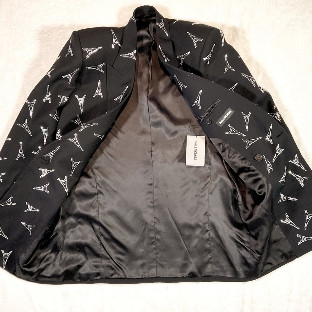 Balenciaga Eiffel Tower 80s shoulder jacket - Picture 5 of 16